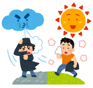 北風と太陽